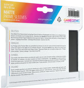 Gamegenic - Micas Matte Prime: Black c/100